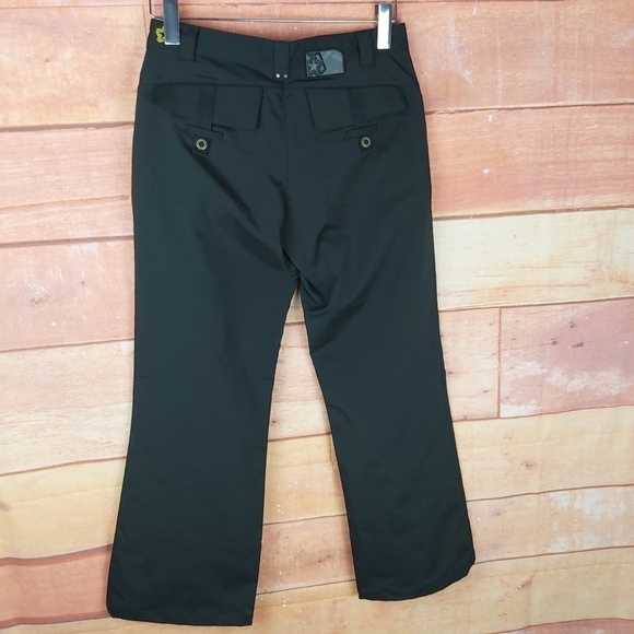 🍄3/50$🍄 OAKLEY outdoor sports active black pants size 4 - Picture 6 of 10